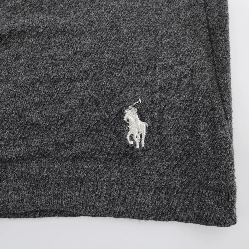 Polo Ralph Lauren Modal Blend Henley Sleep Shirt Charcoal Grey Mens Size‎ M